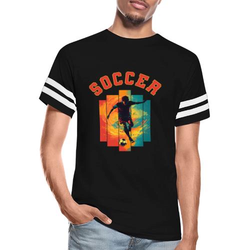 Soccer Heartbeat - Men's Football Tee