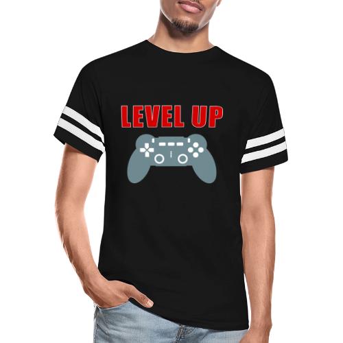 Level Up Gamer Controller Apparel - Men's Football Tee