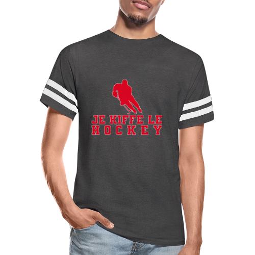 I love hockey - Men's Football Tee