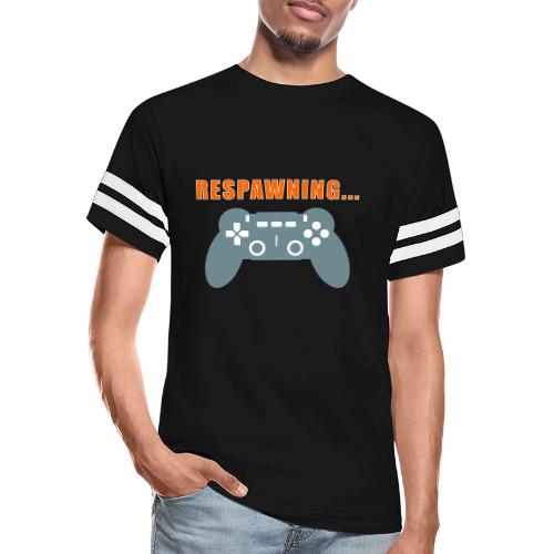 Respawning Gamer Controller Design - Men's Football Tee