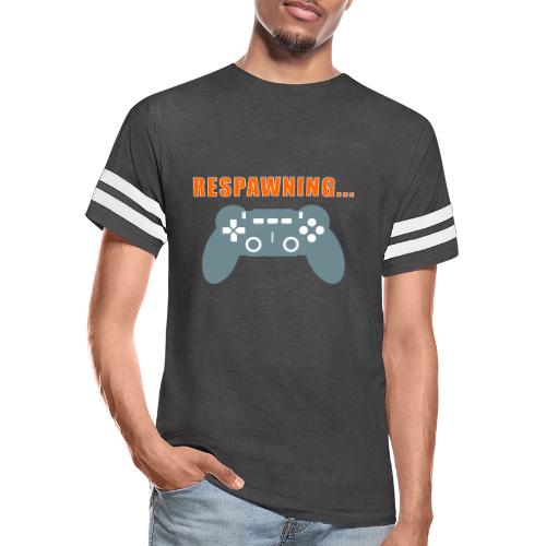 Respawning Gamer Controller Design - Men's Football Tee