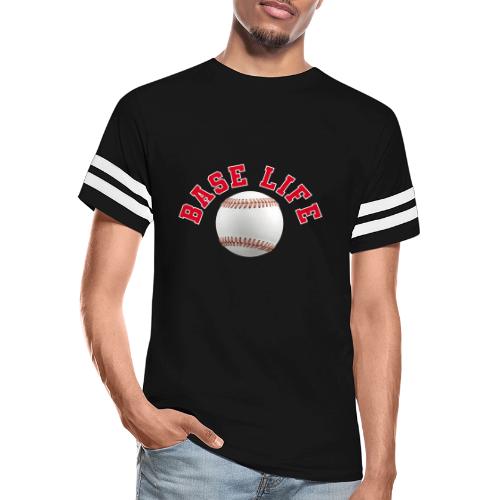 Baseball: Base Life Vibes - Men's Football Tee