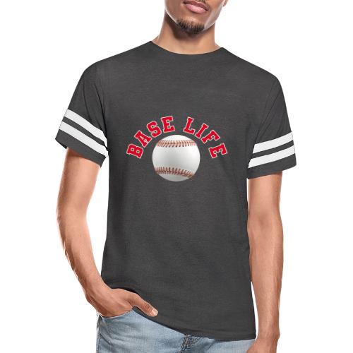 Baseball: Base Life Vibes - Men's Football Tee