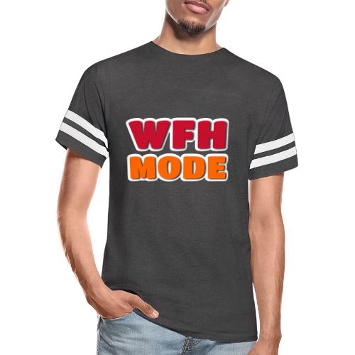 WFH Mode Remote Work Lifestyle Design - Men's Football Tee