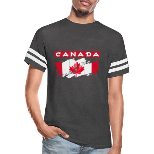 Canada, Inspired by the Canadian flag - Men's Football Tee