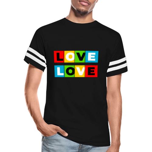 Love in Color - Men's Football Tee