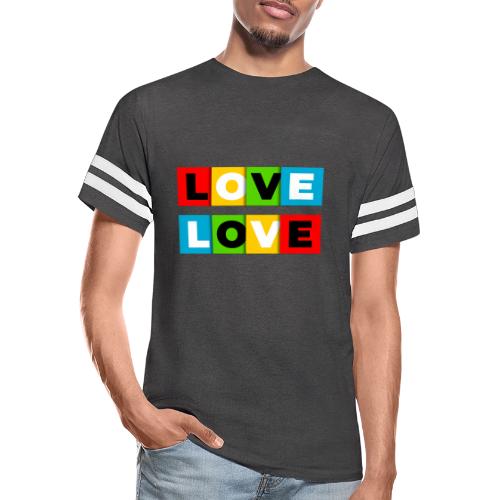 Love in Color - Men's Football Tee