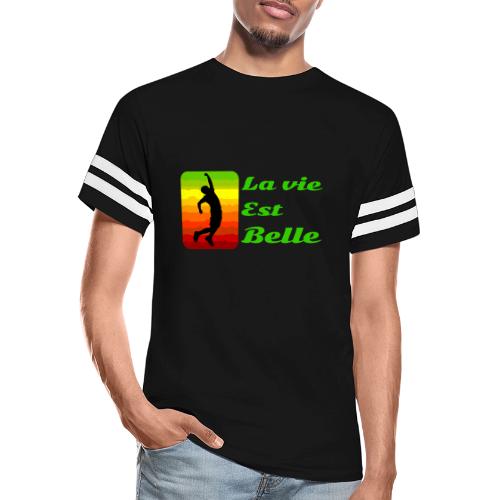 La vie est belle - Men's Football Tee