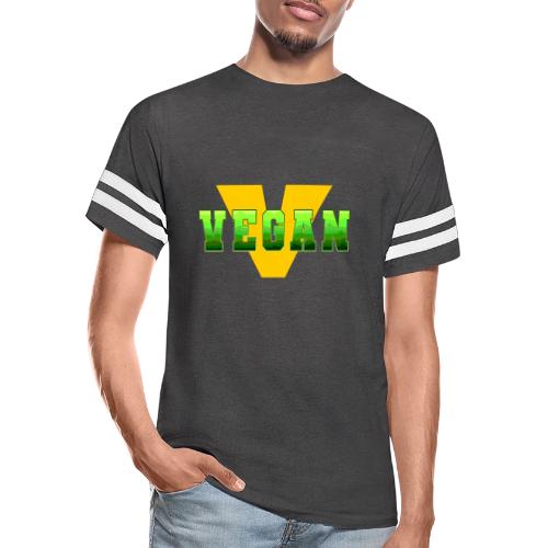 Vegan Energy V - Men's Football Tee