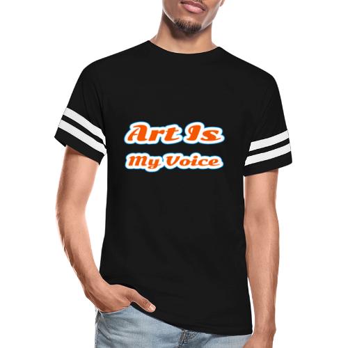 Art Is My Voice — Express Yourself Script - Men's Football Tee