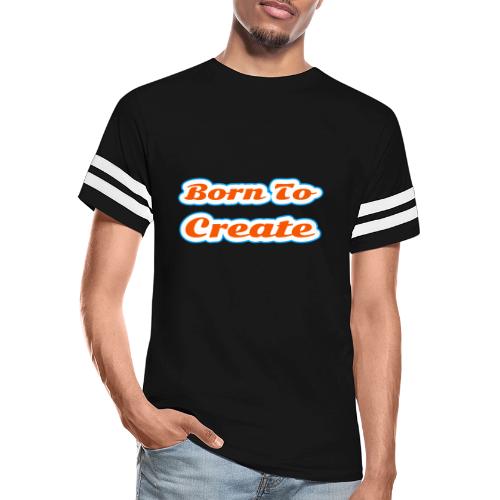 Born to Create — Creative Soul Script - Men's Football Tee