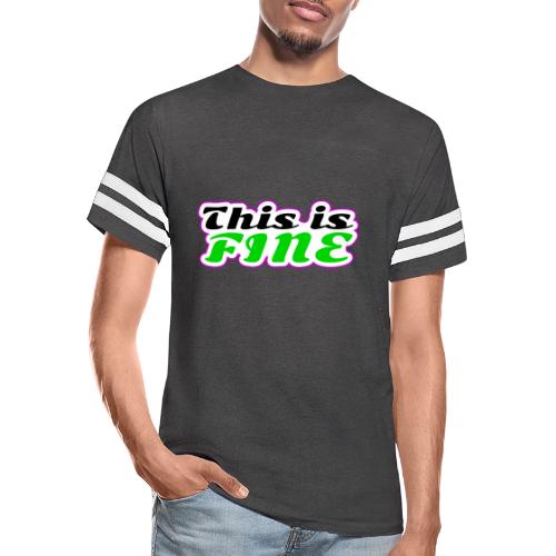 This Is Fine Balance - Men's Football Tee