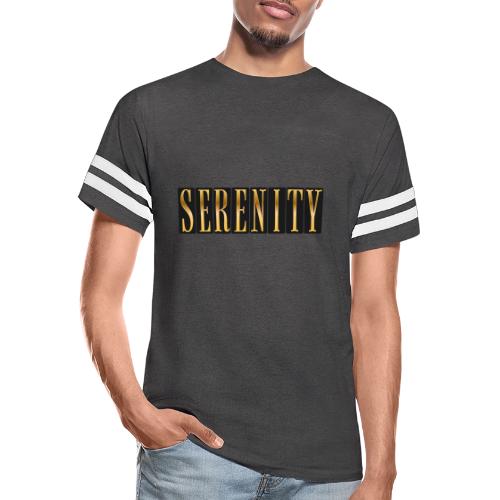 Serenity in Gold - Men's Football Tee