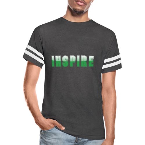 Inspire Word Art Design - Men's Football Tee