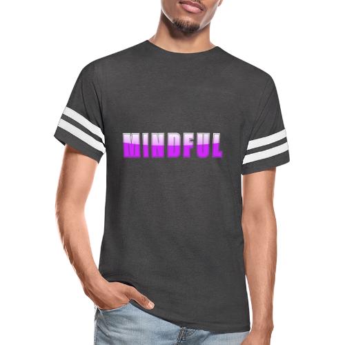 Mindful Typography Minimalist Design - Men's Football Tee