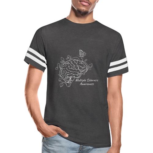 Growing Through MS - Multiple Sclerosis Awareness - Men's Football Tee