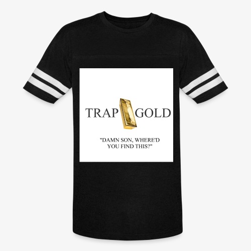 trap gold logo - Men's Football Tee