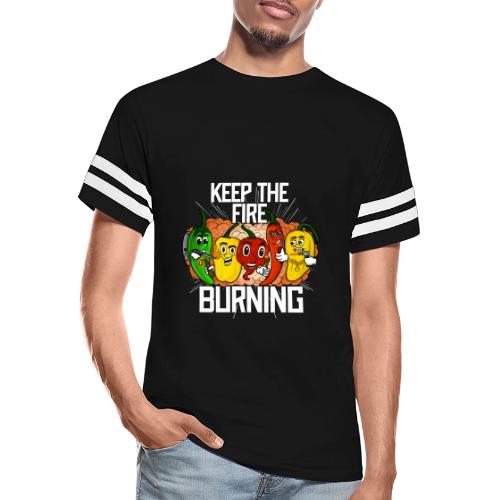 keep the fire burning - Men's Football Tee