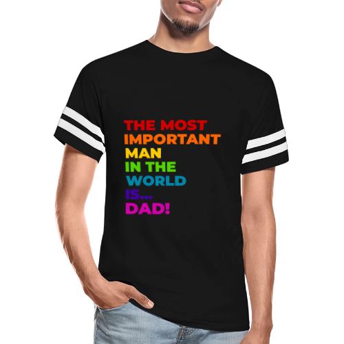 Dad: The Most Important Man in the World - Men's Football Tee