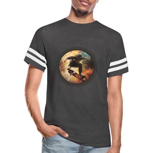 Skateboarding Flow - Men's Football Tee