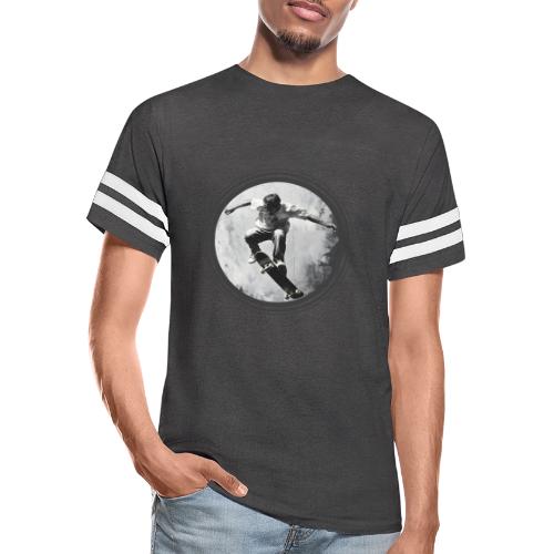 Skateboarding Vibes Only - Men's Football Tee