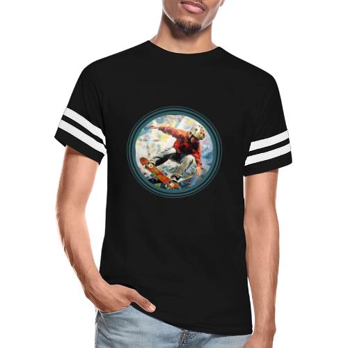 Skateboarding Fuel - Men's Football Tee