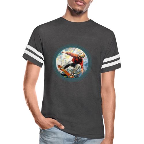 Skateboarding Fuel - Men's Football Tee