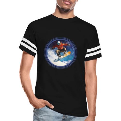 Snowboarding Rush - Men's Football Tee