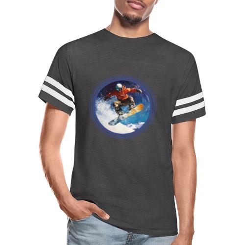 Snowboarding Rush - Men's Football Tee