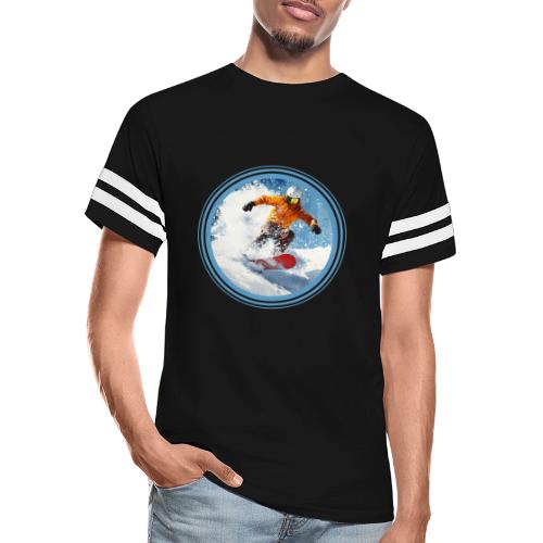 Snowboarding Edge - Men's Football Tee