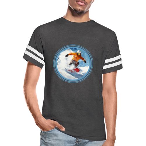 Snowboarding Edge - Men's Football Tee