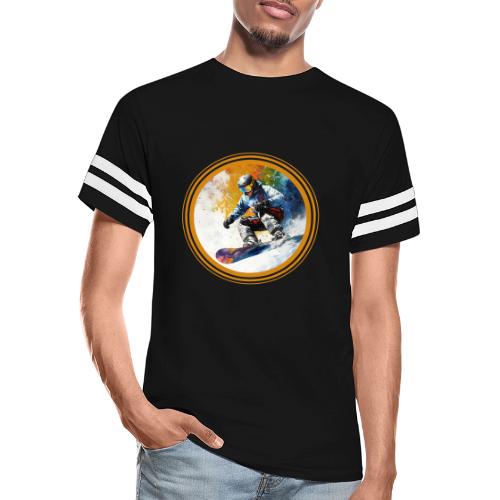 Snowboarding Dreams - Men's Football Tee