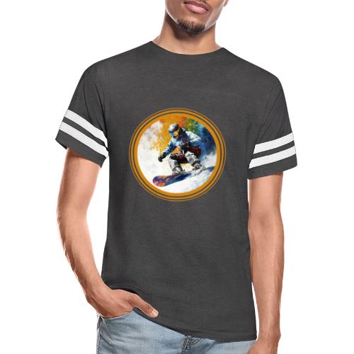 Snowboarding Dreams - Men's Football Tee