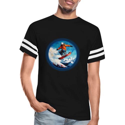 Snowboarding Vibes - Men's Football Tee