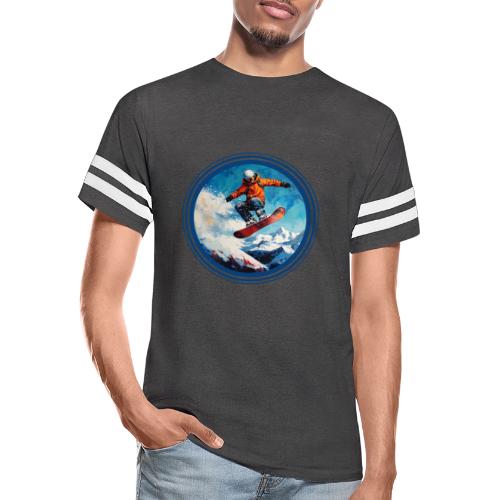 Snowboarding Vibes - Men's Football Tee