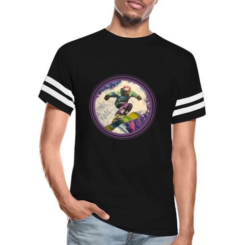 Snowboarding Soul - Men's Football Tee