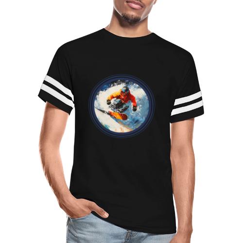 Snowboarding Rebel - Men's Football Tee