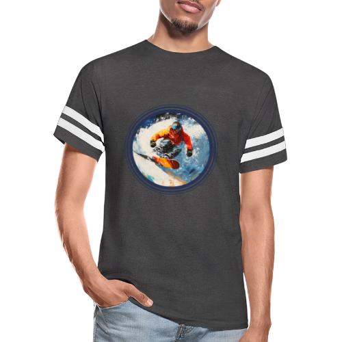 Snowboarding Rebel - Men's Football Tee