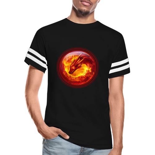 Dragon Blaze - Men's Football Tee