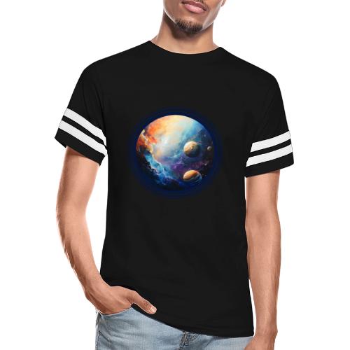 Nebula of Planets - Men's Football Tee