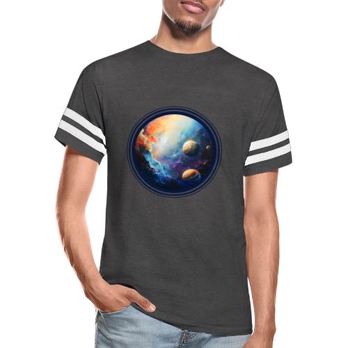 Nebula of Planets - Men's Football Tee