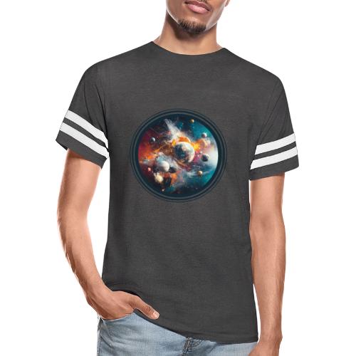 Planets in Acrylic Dreams - Men's Football Tee