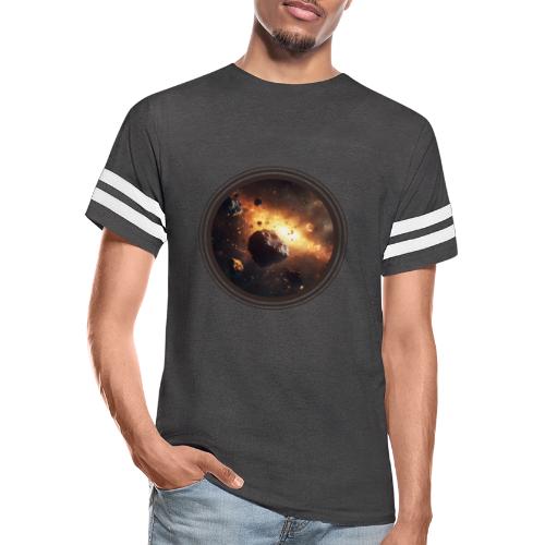 Asteroids Drift - Men's Football Tee