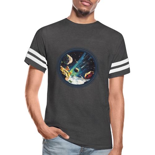 Celestial Collision - Men's Football Tee
