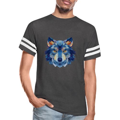 Wolf: Alpha Portrait - Men's Football Tee