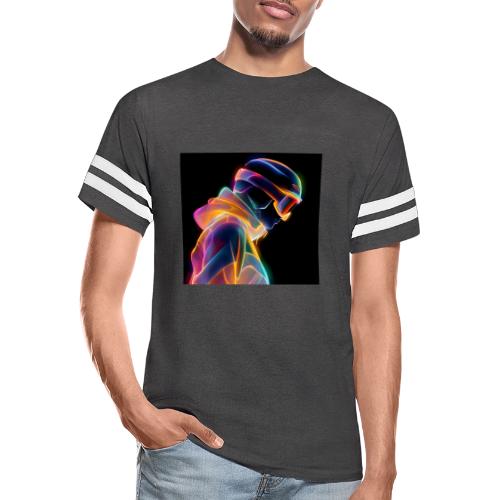 Snowboarding: Neon Gravity Ride - Men's Football Tee