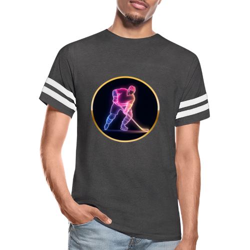 Hockey: Neon Ice Rush - Men's Football Tee