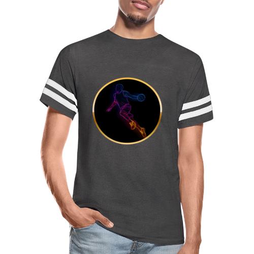 Basketball: Neon Jump Shot - Men's Football Tee
