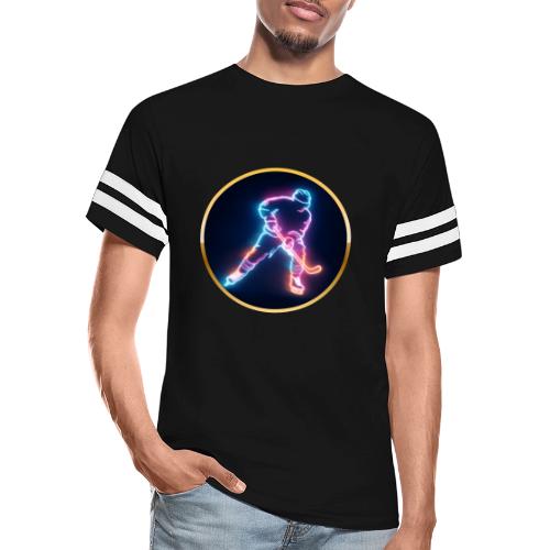 Golden Neon Hockey - Men's Football Tee