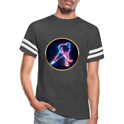 Golden Neon Hockey - Men's Football Tee